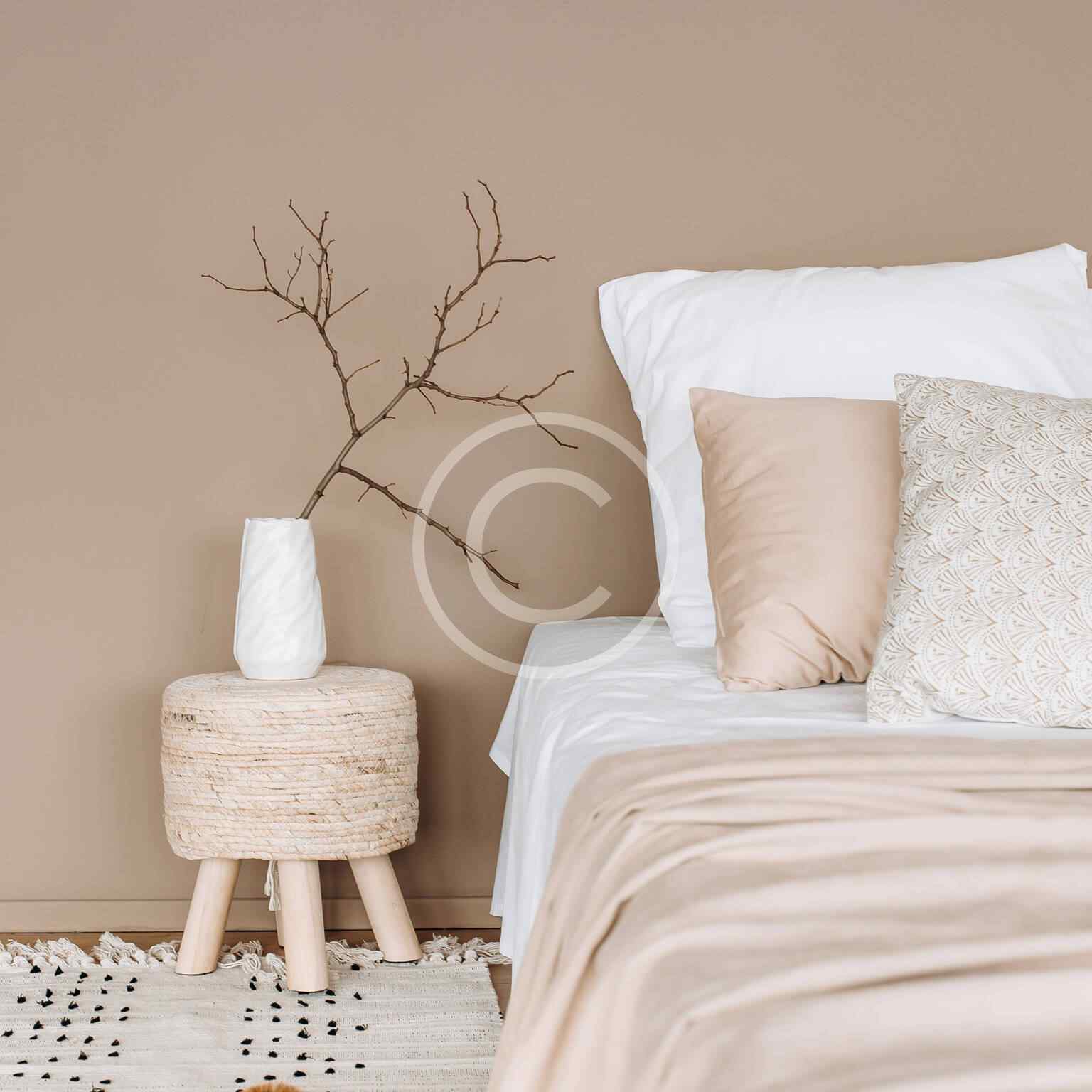 Beige bedroom